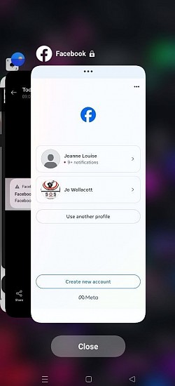 .I also have a profile I can't get into with my face and my sons book by Christopher Paolini - I deactivated the profile with no image permanently - it shouldn't be there.