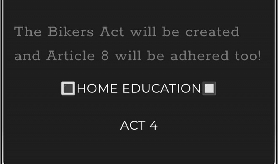 ACT 4 - Home Education