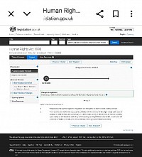 Human Rights ACT 1998 - Article 8
