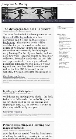 Josephine McCarthy's Blog