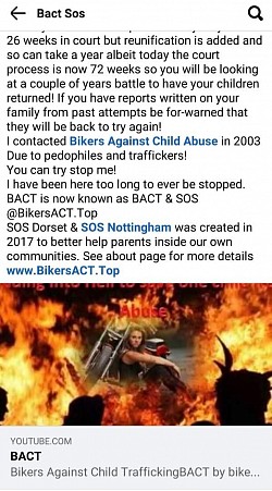 BACT - My 2nd child was kidnapped whilst I was in hospital after the medication Sertraline caused me to be hospitalised - evidenced on my medical records!